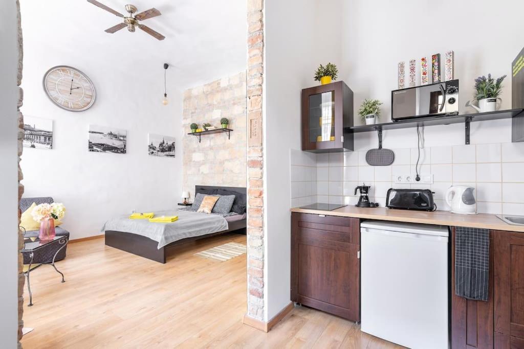 Vintage Style Cozy Downtown Apartment. ブダペスト エクステリア 写真