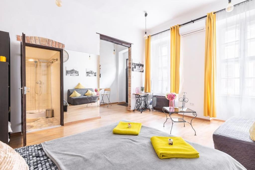 Vintage Style Cozy Downtown Apartment. ブダペスト エクステリア 写真